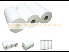 Anti Scratch 25Mic PET Thermal Protective Film Plastic Coatings For Packaging