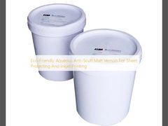 Eco-Friendly Aqueous Anti-Scuff Matt Vernish For Sheet Protecting And Inkjet Printing