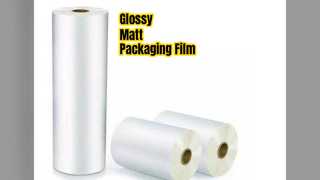 Glossy Matt BOPP PET Film Packaging Printing