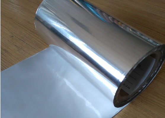 Aluminum / Gold Metalized High Adhesion Polyester Film Rolls 25 Mic 2000m For Printing