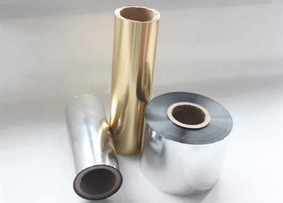 Eliminate Electrostatic Effects Aluminum Metalized thermal Lamination Film For Packaging