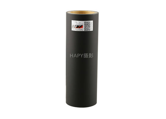 30 Mic Luxury Matt Black Soft Touch Thermal BOPP PET Lamination Film For Printing And Packaging