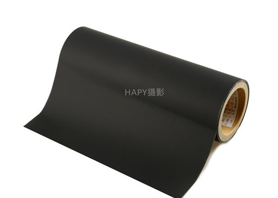 Luxury Matt Black Color Silky Touch Thermal Lamination Film For Printing And Packaging