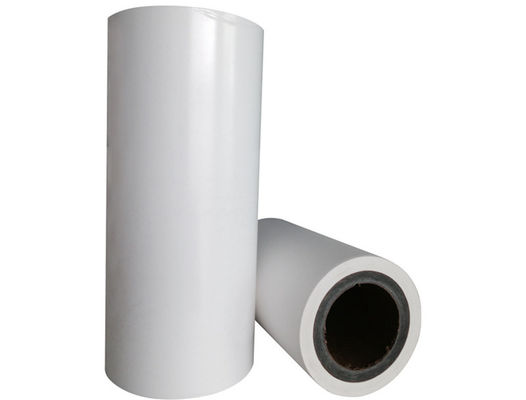 High Gloss 1 inch Core 18mic BOPP Pre-Coating Thermal Lamination Plastic Film For Paper Packaging