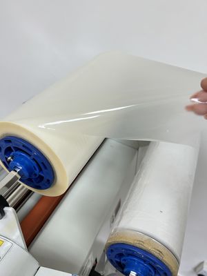 Good price Non-Toxic Coating Bio-Based Waterborne Varnish Film 1280mm Lamination Film for Luxury Gift Box Exterior Certified by OEKO-TEX online