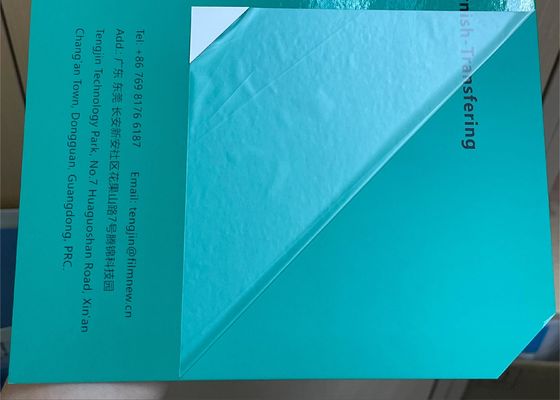 Good price ISO9001-2015 Certified Eco-Friendly Transferring Varnish Film for Boxes Outer Packaging 200-1000m Length online