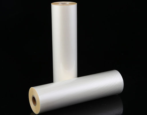 Good price 20mic BOPP Thermal Lamination Film Custom Glossy PET Laminating Film Hot Melt 3400mm online