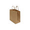 Coffee 2 Cup Food Takeaway Paper Bags , Brown Kraft Paper Bag With Handle C2S 1mm
