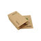Coffee 2 Cup Food Takeaway Paper Bags , Brown Kraft Paper Bag With Handle C2S 1mm
