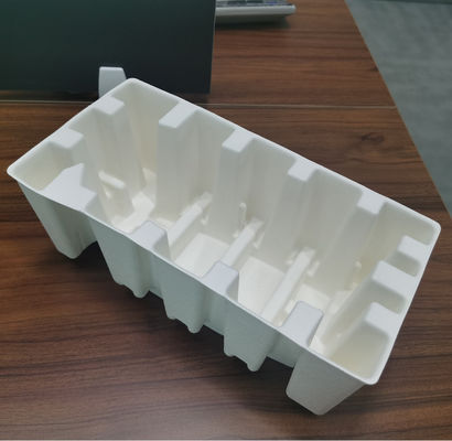 Biodegradable Customized Molded Sugarcane Insert Packaging Paper Pulp Tray