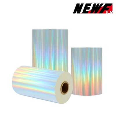 Good price 21mic Holographic Dazzling Thermal Lamination Film For Packaging Decoration online