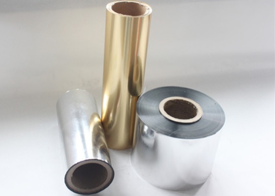 Good price High-Definition Printable Eco-Certified VMPET Film with 97% Radiant Barrier, 12μm Silver Metallized Coating (3000m Industrial Roll) online