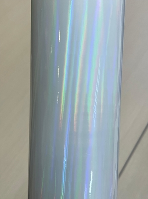 Good price 23mic Holographic Thermal Lamination Film Beautiful Light Refraction Effect For Packaging Decoration online