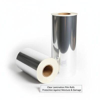 Good price 1 Inch Core Size Clear Lamination Film Rolls Transparent Laminating Film Providing Protection Against Moisture and Damage online