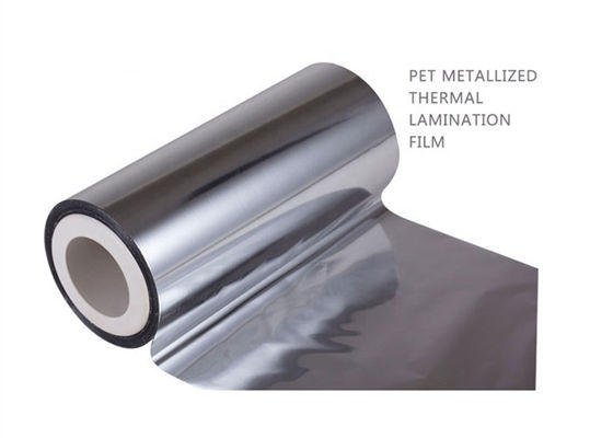 Good price 21 Mic Aluminum Metalized Polyester Film Rolls For Printing Plastic 3000m online