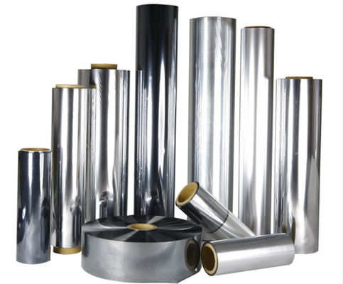 Good price Metallic Luster High Tensile Strength Aluminum Metalized Thermal Lamination Film for Cosmetics Packaging Length 200-3000m online