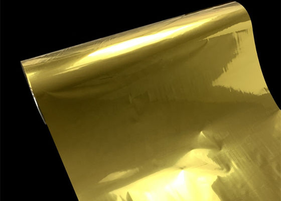 Good price Luxury Metallic Gold & Silver High-Performance Polyester PET Film | Vacuum-Deposited Thermal Bonding Layer with Precision-Coated Printable Surface for Premium Packaging Solutions online