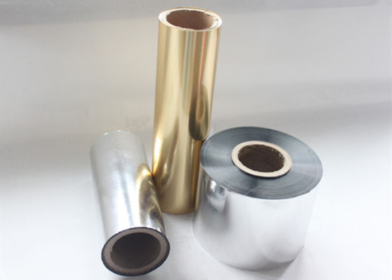 Good price Eliminate Electrostatic Effects Aluminum Metalized thermal Lamination Film For Packaging online