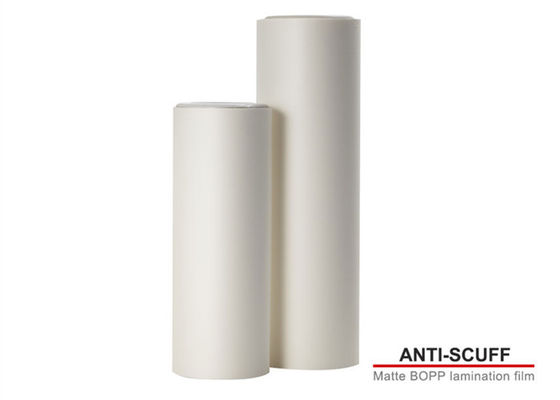 Good price 22u Matt BOPP Abrasion Resistant Film Hot Lamination Film Prevent Surface From Scratches online