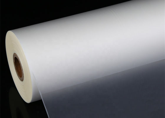 Good price 1 Inch  Matte Anti Scratch Recycled BOPP Plastic Base Removing Protective Film Roll For Spot UV online